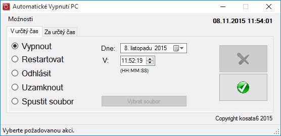 Automatické Vypnutí PC
